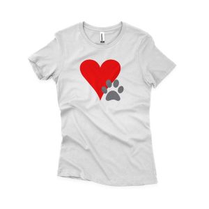 Camiseta Feminina Icone Amo Patinhas