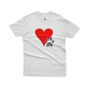 Camiseta Masculina Icone Amo Patinhas